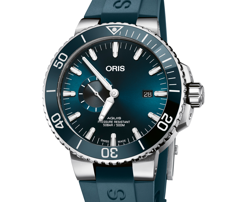 Oris Aquis Small Second Date Watch, 45.5mm