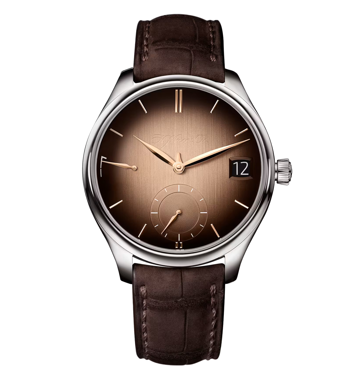 H. Moser & Cie. Endeavour Perpetual Calendar Smoked Salmon, 42mm