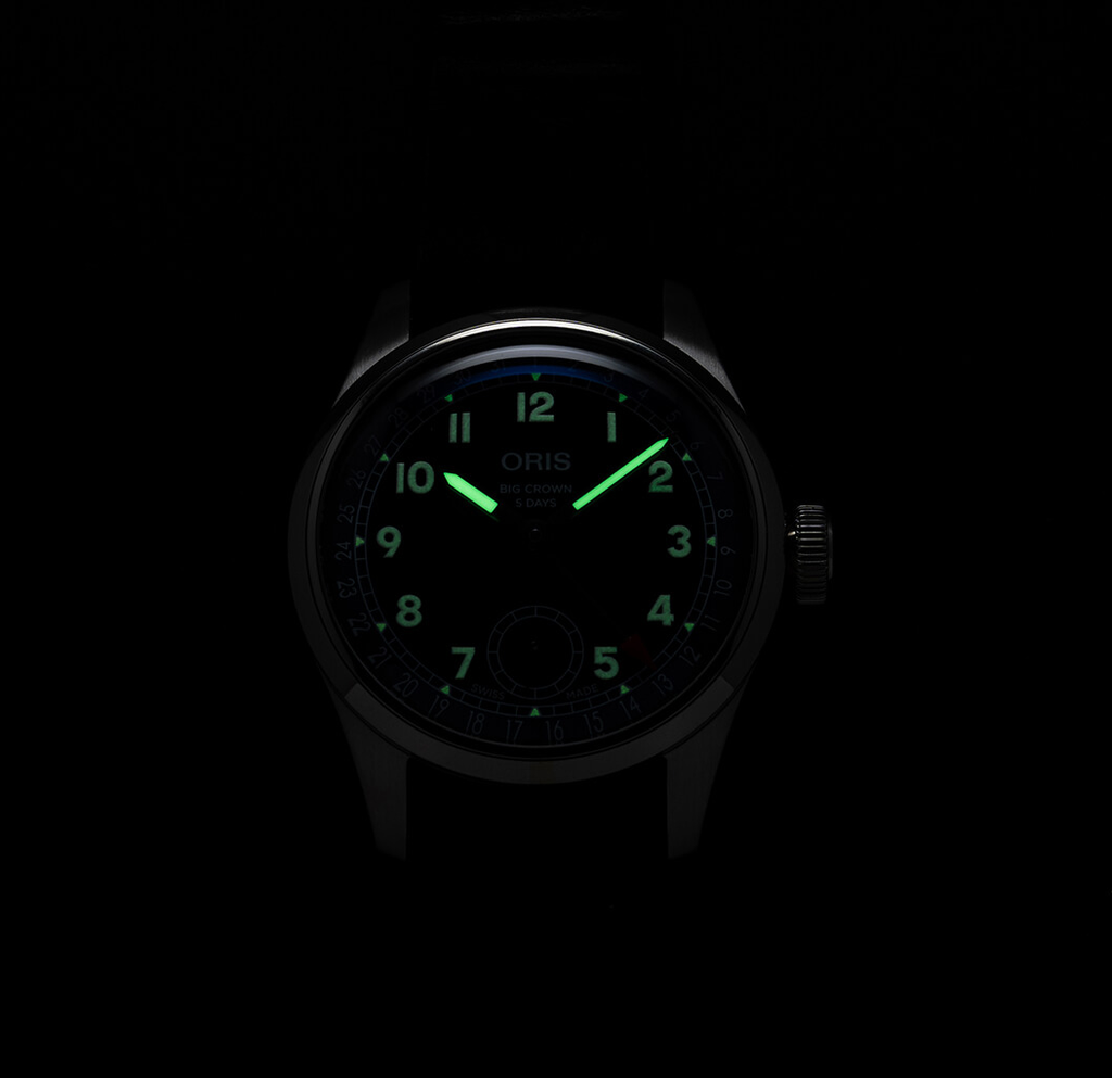 Oris Big Crown Pointer Date Calibre 403 Watch with Black Strap