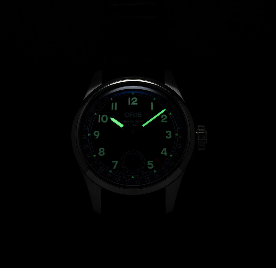 Oris Big Crown Pointer Date Calibre 403 Watch with Black Strap