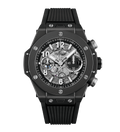 Hublot Big Bang Unico Black Magic, 44mm with Rubber Strap