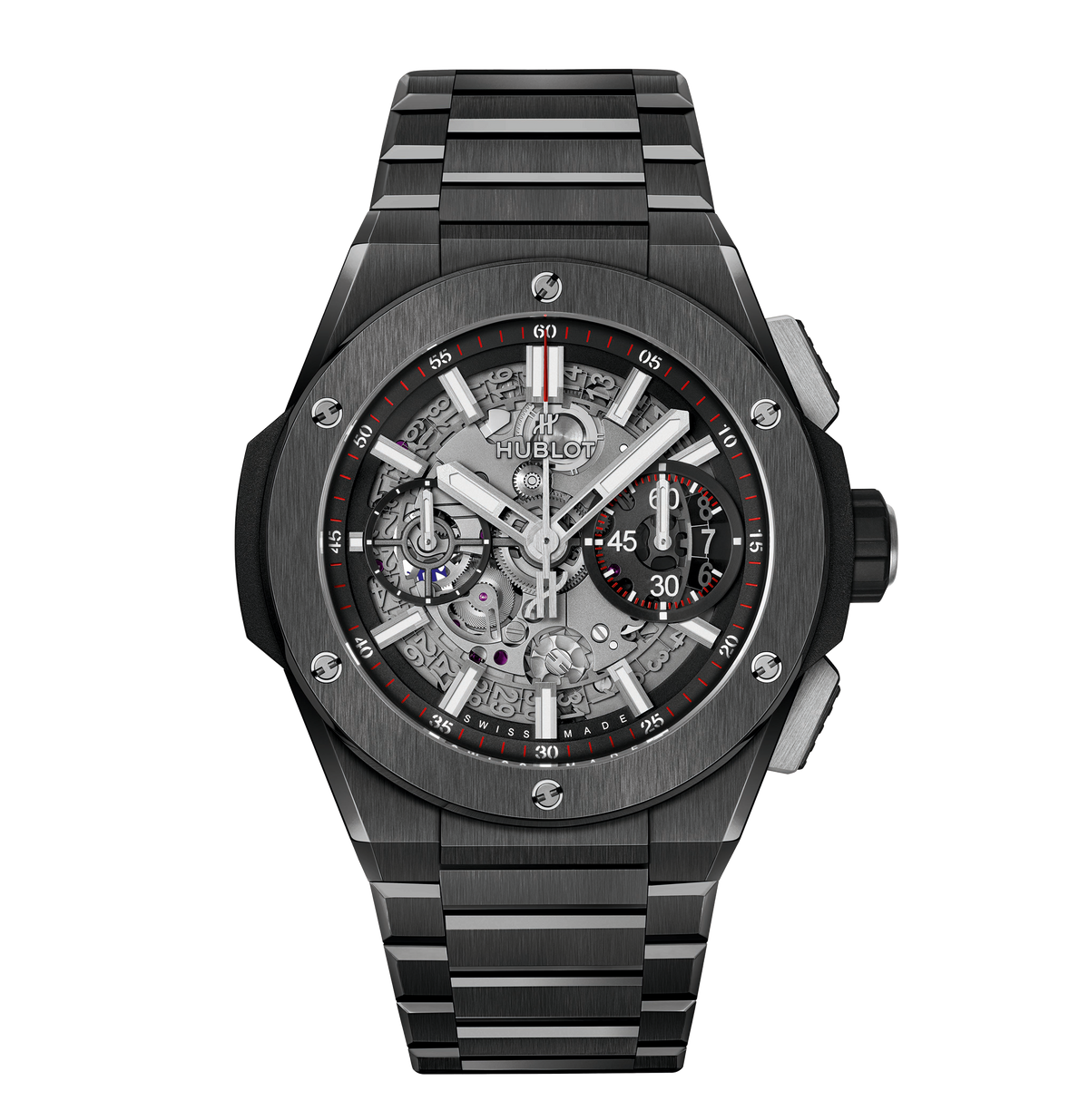 Hublot Big Bang Integrated Black Magic, 42mm with Ceramic Bracelet