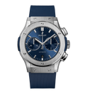 Hublot Classic Fusion Chronograph Titanium Blue, 45mm with Blue Dial