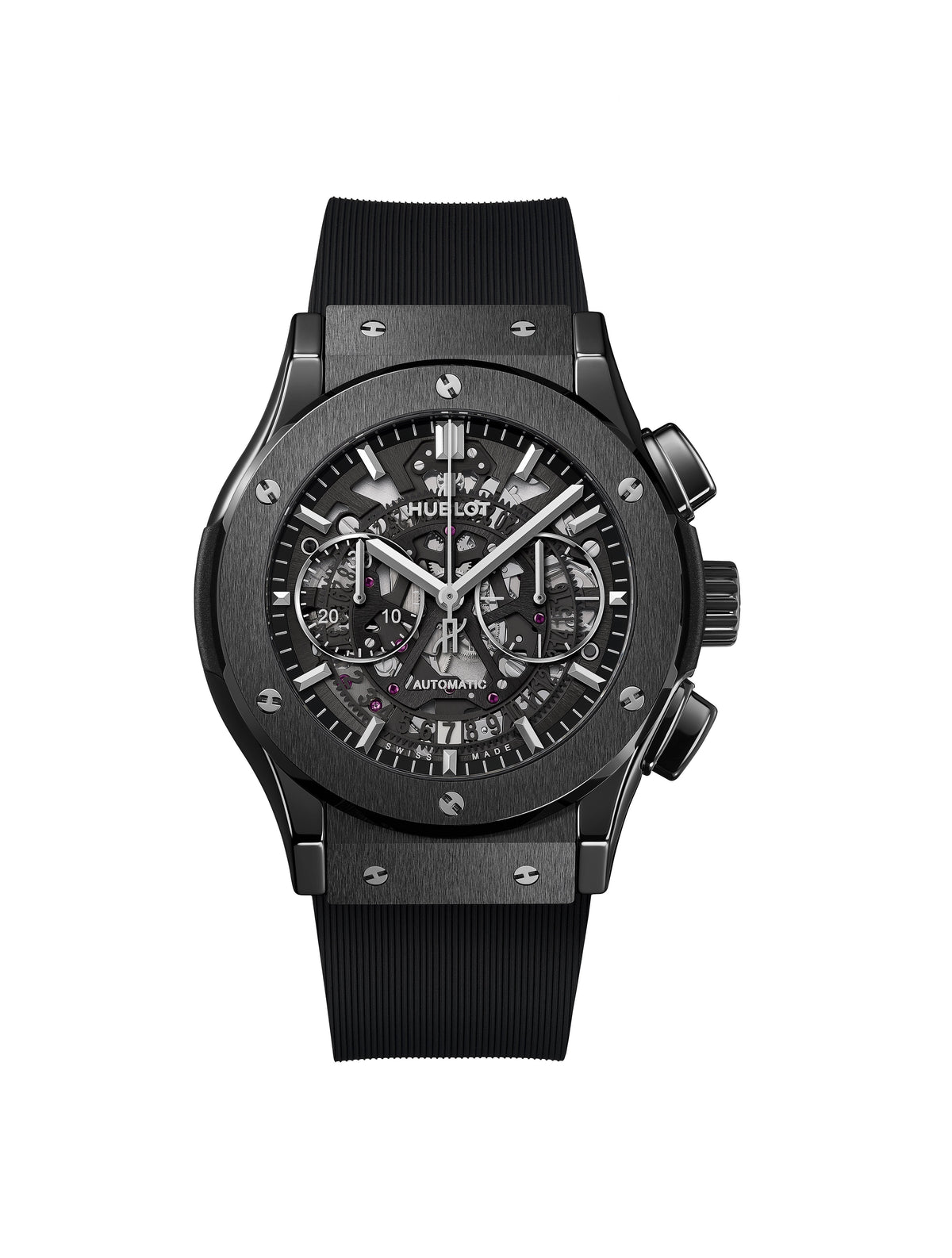 Hublot Classic Fusion Aerofusion Black Magic, 45mm with Skeleton Dial