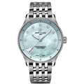 Breitling Navitimer Quartz 32mm Watch with Blue Mother-of-Pearl Dial