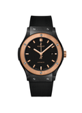 Hublot Classic Fusion Ceramic King Gold, 42mm with Rubber Strap