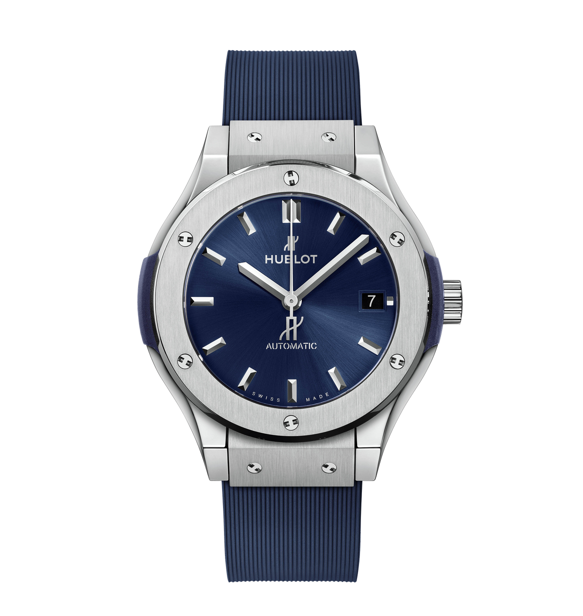 Hublot Classic Fusion Titanium Blue, 38mm with Blue Dial