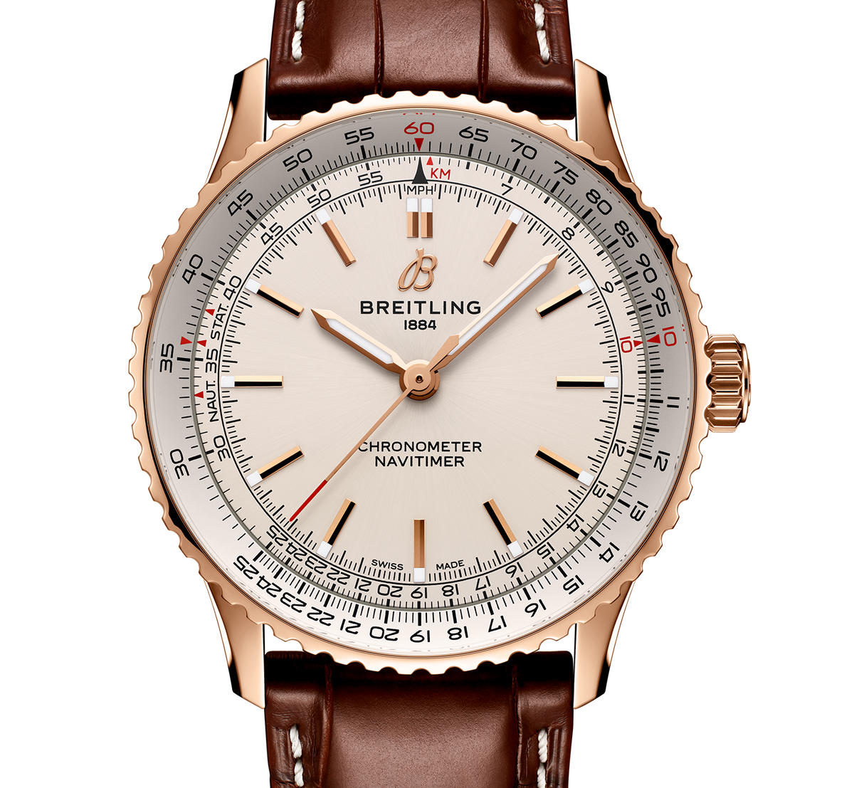 Breitling Navitimer Automatic 41 Watch with Ivory Dial