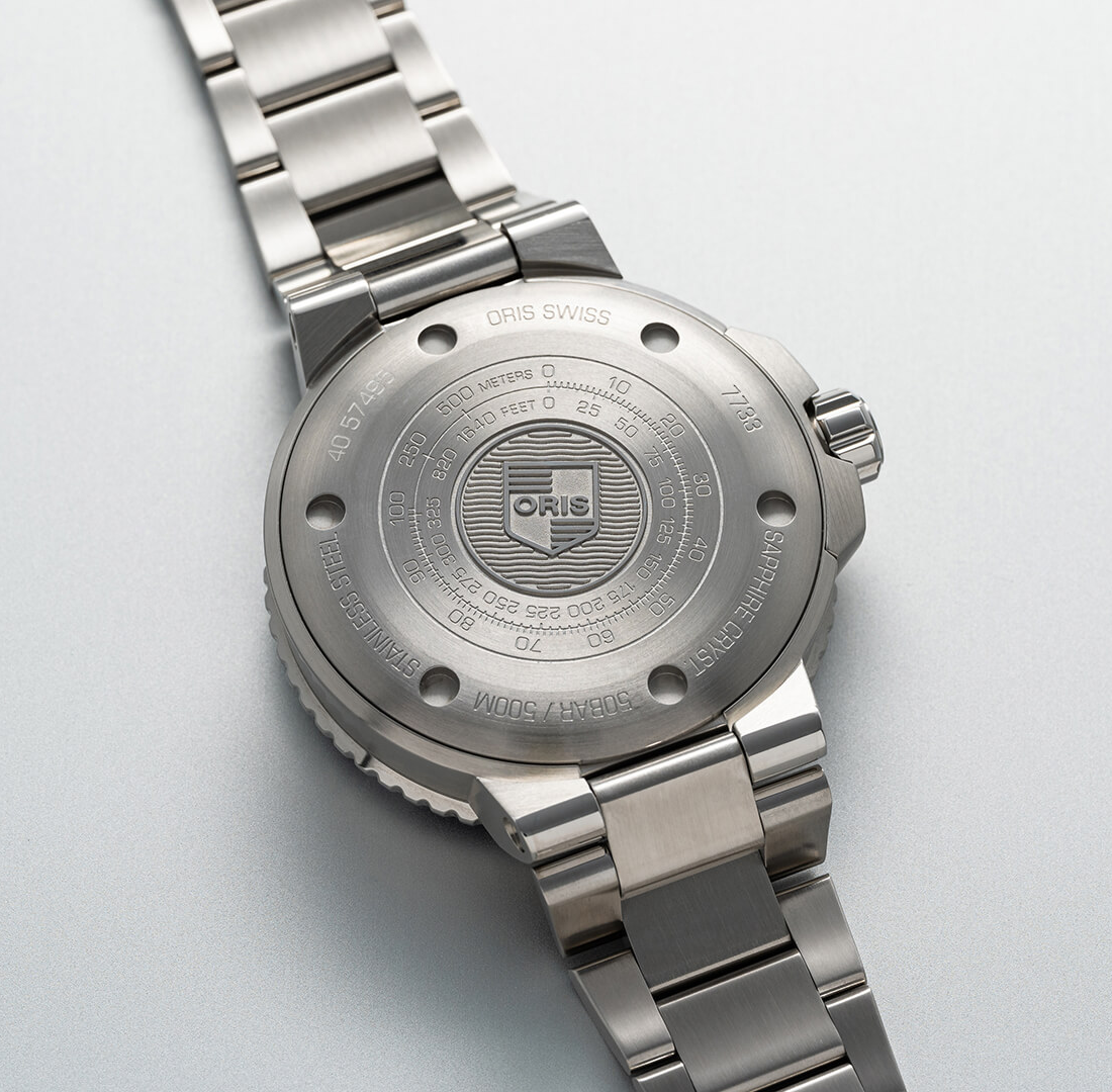 Oris Aquis Small Second, Date Watch with Blue Dial, 45.5mm
