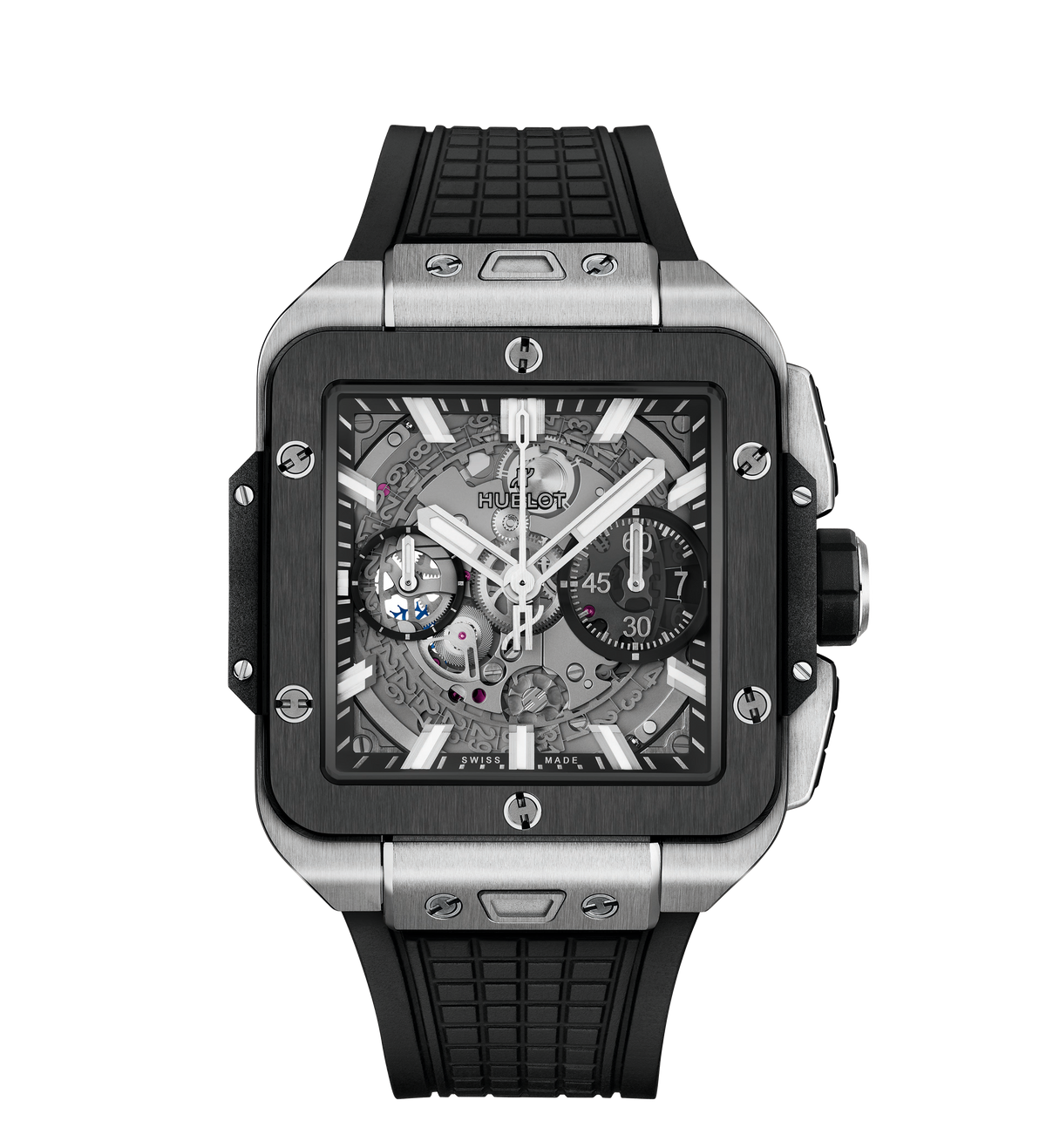 Hublot Square Bang Unico Titanium Ceramic, 42mm with Sapphire Crystal Dial