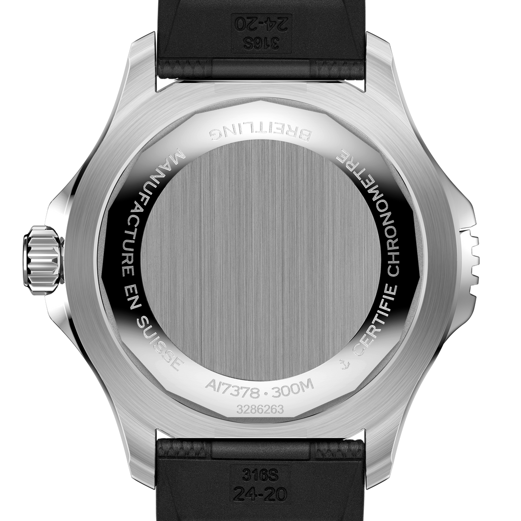 Breitling Superocean Black on Rubber, 46mm