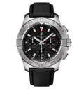 Breitling Avenger B01 Chronograph 44 Watch with Calfskin Leather Strap