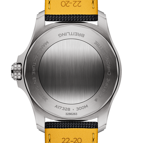 Breitling Avenger Automatic 42mm Watch with Black Strap