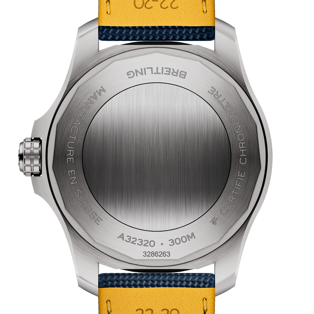 Breitling Avenger Automatic GMT 44mm Watch with Blue Strap