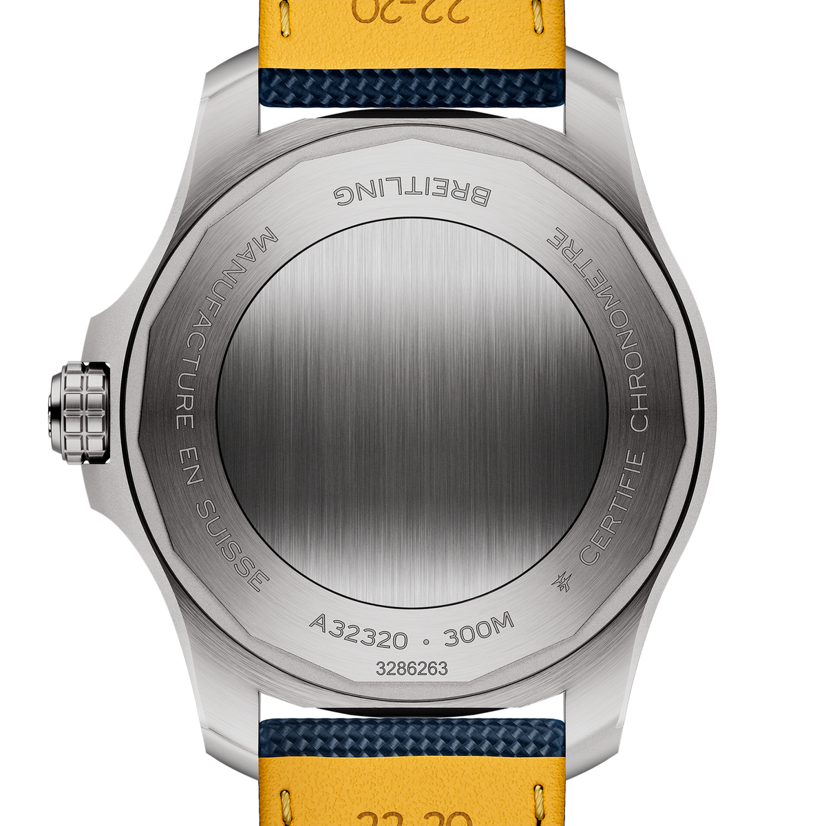 Breitling Avenger Automatic GMT 44mm Watch with Blue Strap
