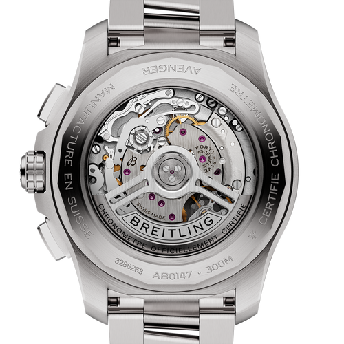 Breitling Avenger B01 Chronograph 44mm Watch with Green Dial