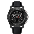 Breitling Avenger B01 Chronograph 44mm Night Mission Watch with Black Carbon Dial