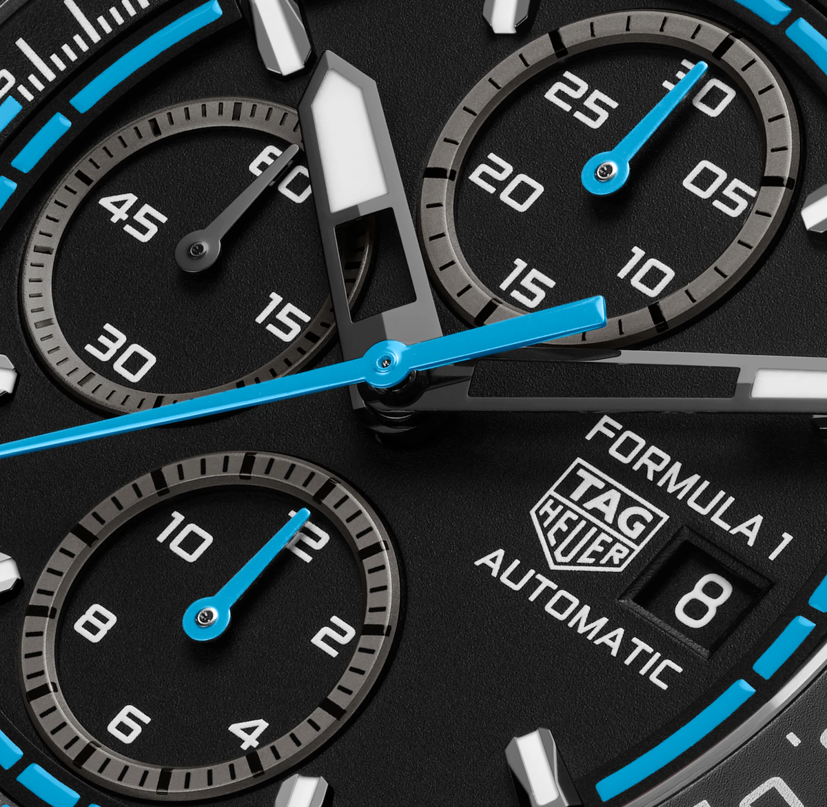 TAG Heuer Formula 1 Chronograph Watch with Black Dial