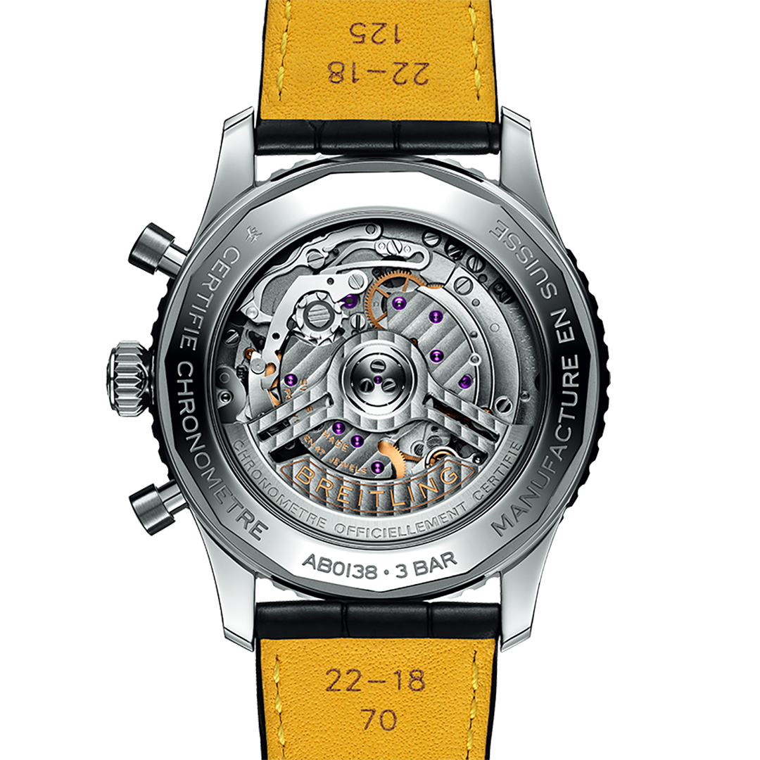 Breitling Navitimer B01 43mm Watch with Silver Dial