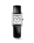 Longines Mini DolceVita 29mm Watch with Black Alligator Strap