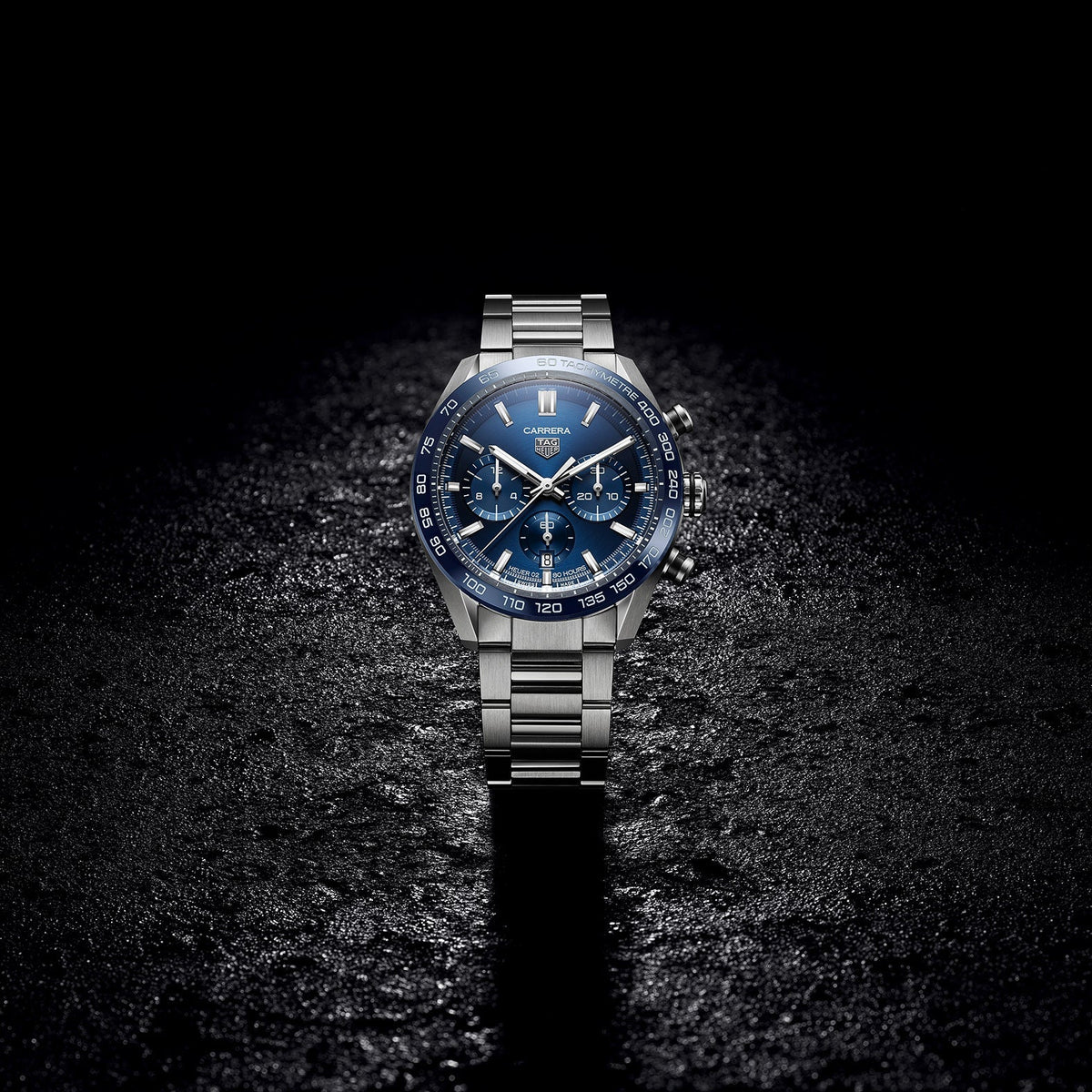 TAG Heuer Carrera Men's Automatic Sports Chronograph 44mm Blue Dial Watch