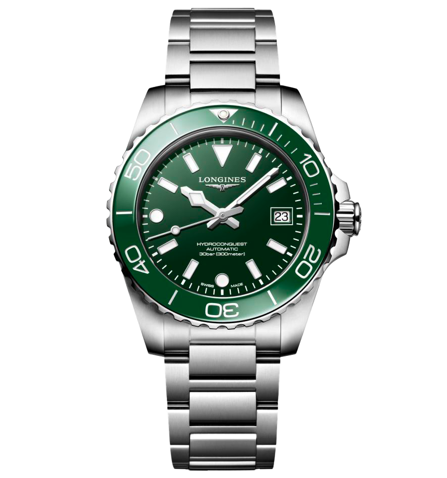 Longines Hydroconquest 39mm with Green Dial