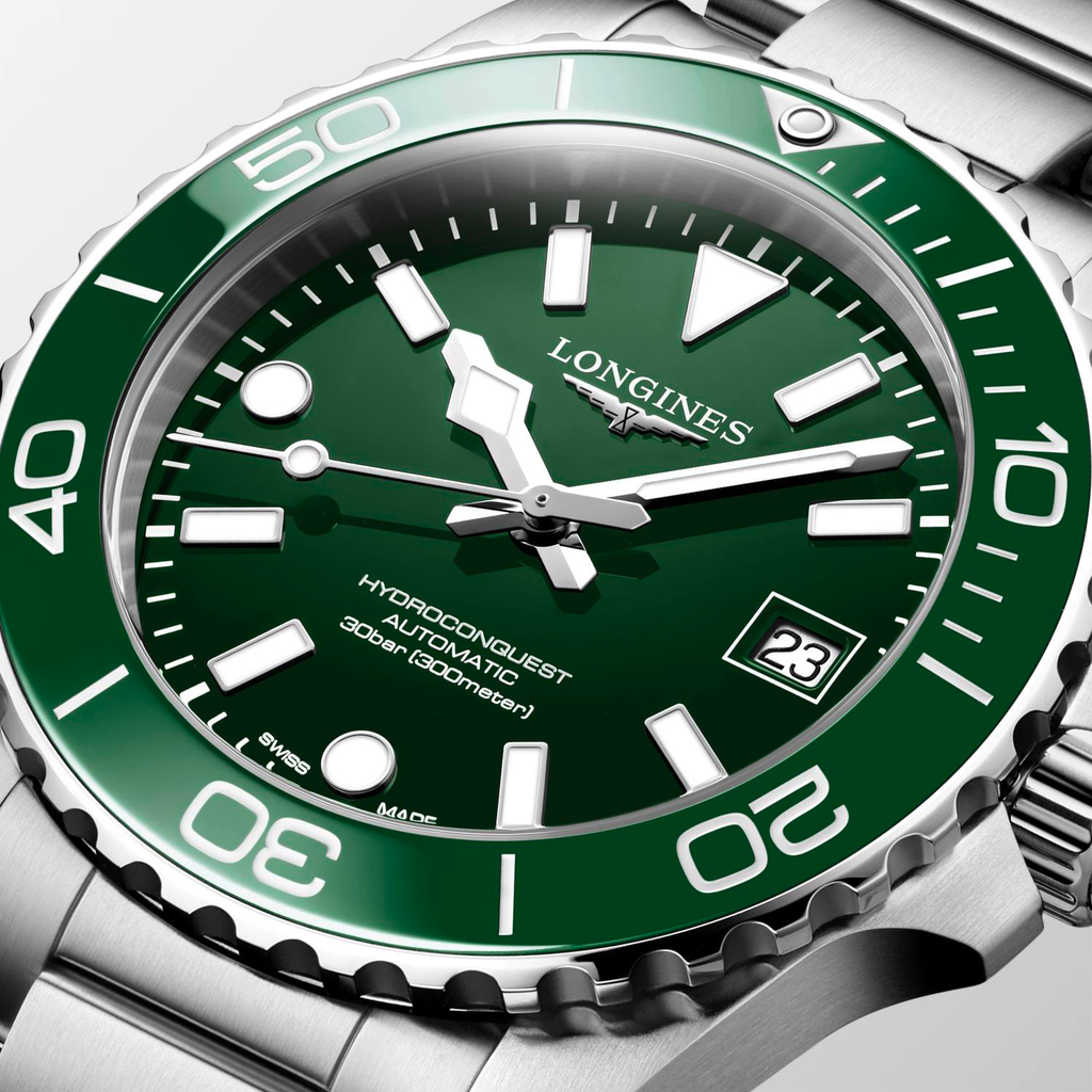 Longines Hydroconquest 39mm with Green Dial