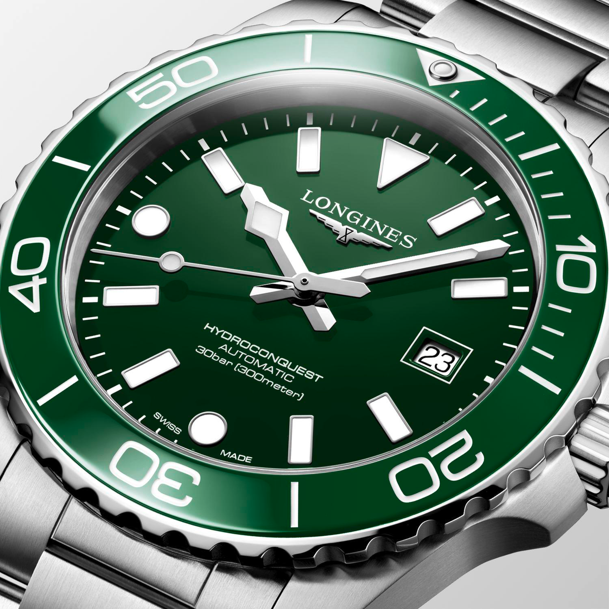 Longines Hydroconquest 42mm with Green Dial