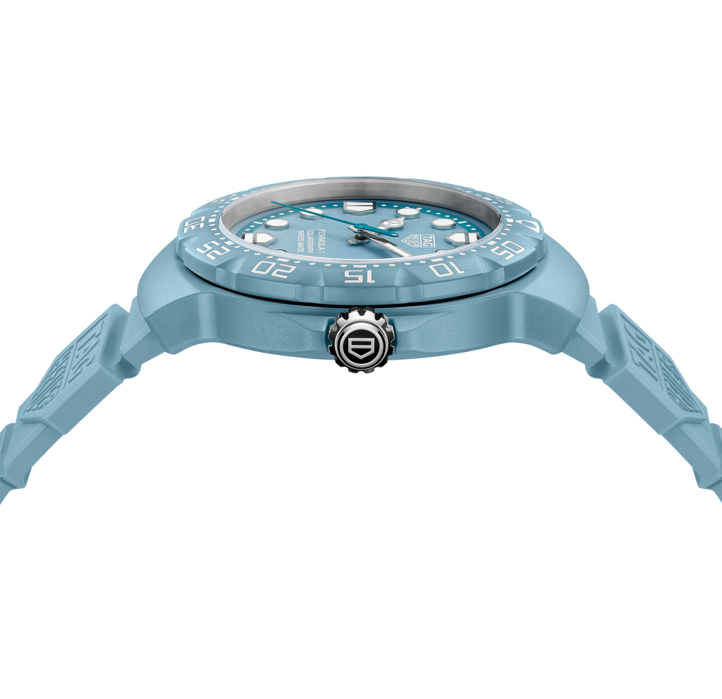 TAG Heuer Formula 1 Solargraph Watch with Light Blue Dial, Limited Edition