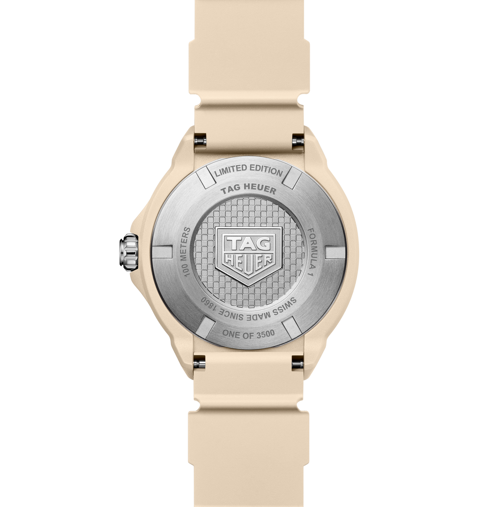 TAG Heuer Formula 1 Solargraph Watch with Beige Dial, Limited Edition