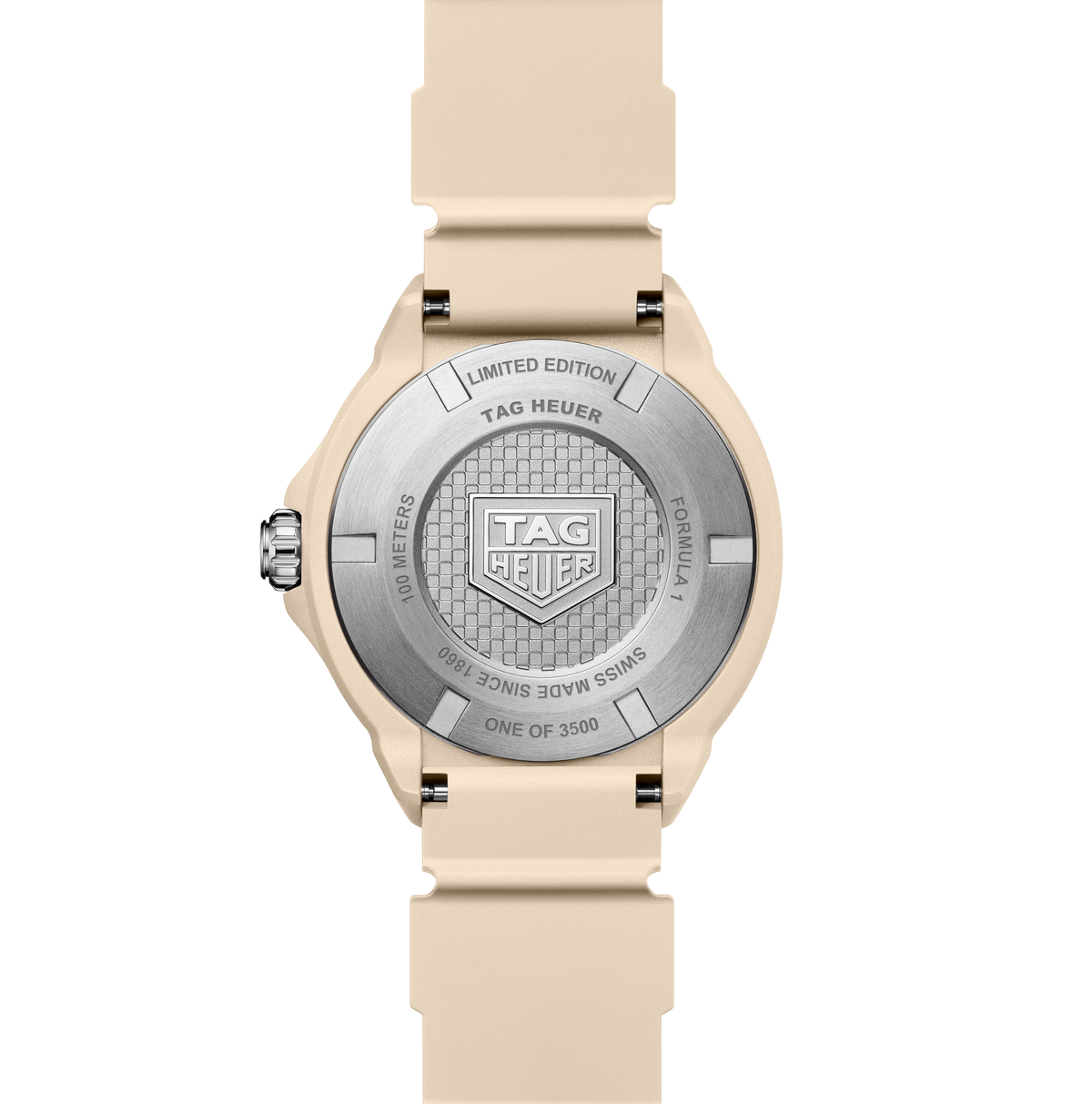TAG Heuer Formula 1 Solargraph Watch with Beige Dial, Limited Edition