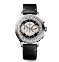 Longines Heritage Classic Chronograph 40mm Watch with Leather Strap