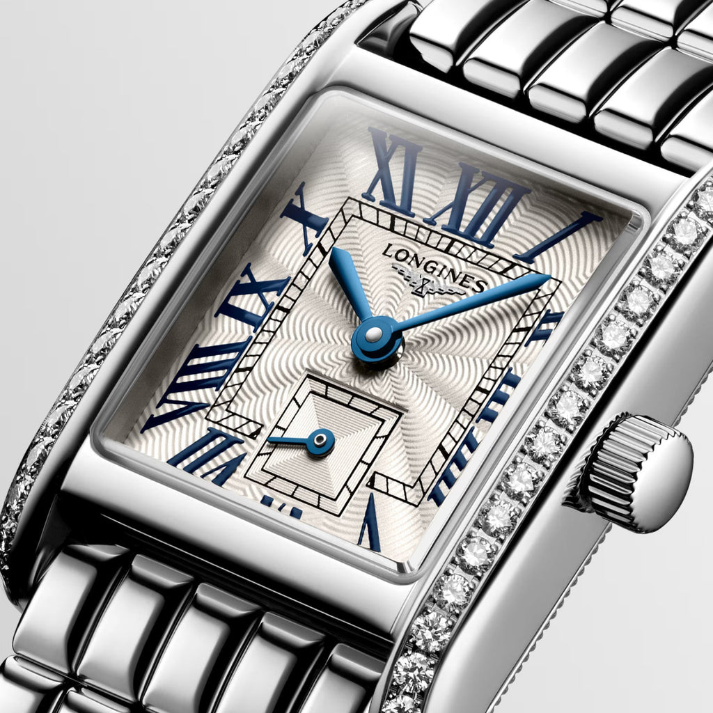 Longines Mini DolceVita Watch with Diamonds