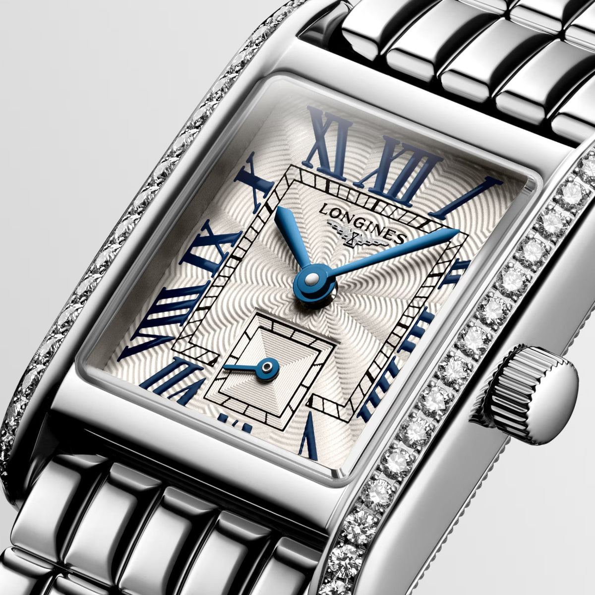 Longines Mini DolceVita Watch with Diamonds