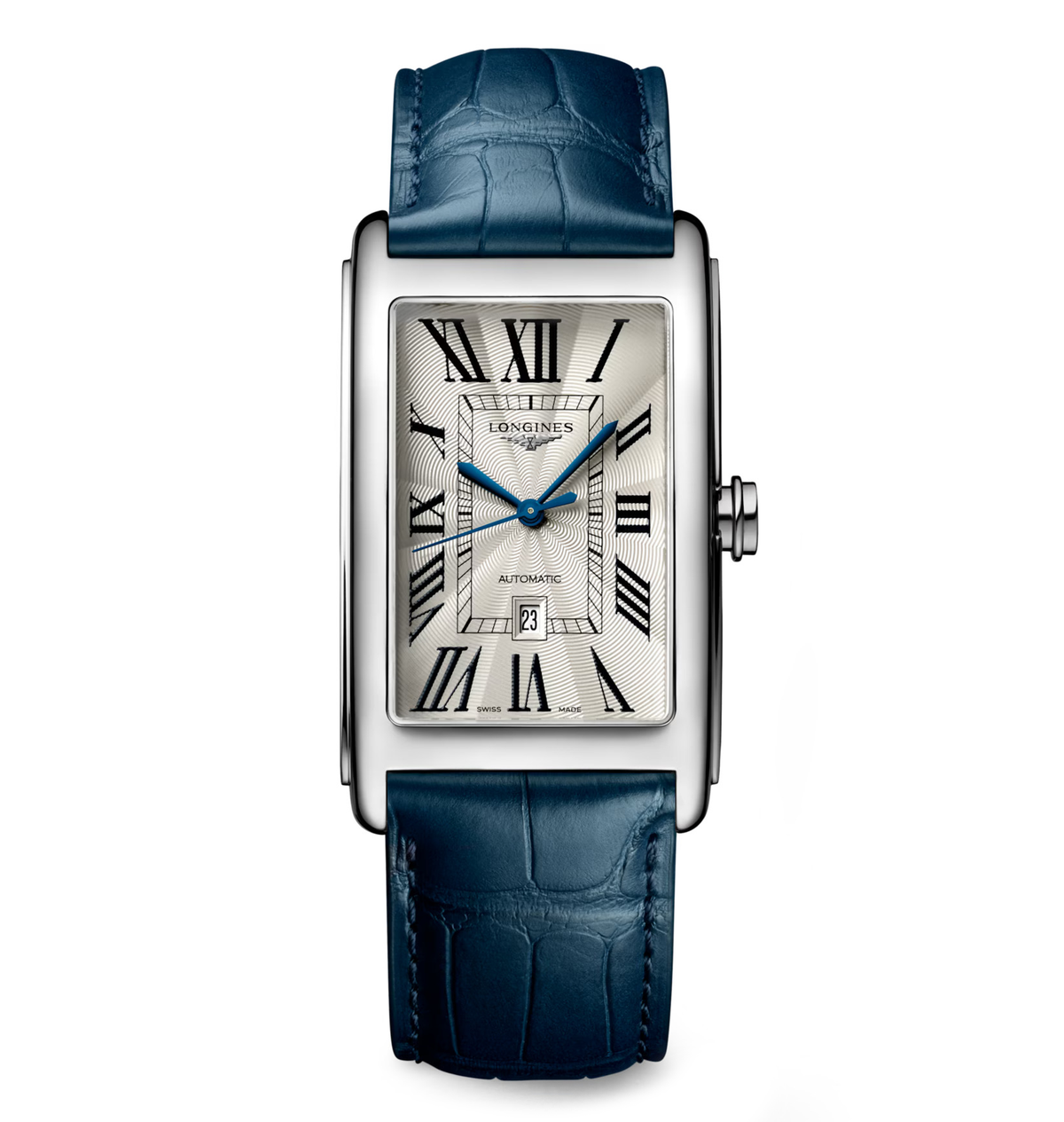Longines DolceVita Watch with Silver Flinqué Dial