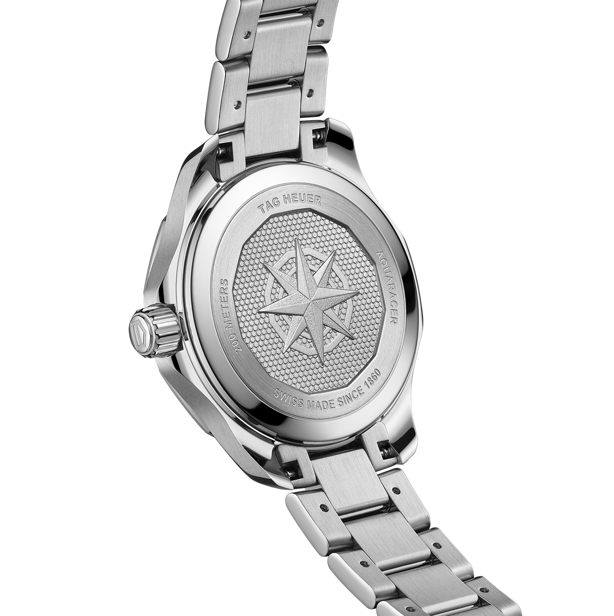 TAG Heuer Aquaracer Professional 200 Solargraph Watch with Mother of Pearl Dial
