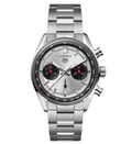 TAG Heuer Carrera Chronograph Watch with Stainless Steel Bracelet
