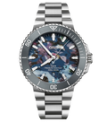 Oris Aquis Date Upcycle Watch with Multicoloured Dial, 43.50mm