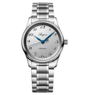 Longines Master 34mm Watch with Blued Steel Hands