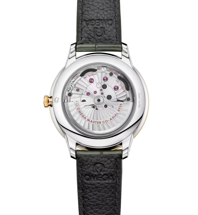 OMEGA De Ville Prestige, 42mm with Green Leather Strap