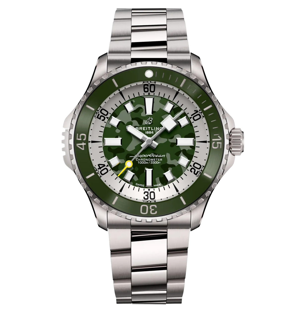 Breitling Superocean Automatic 46 Super Diver Watch with Titanium Bracelet