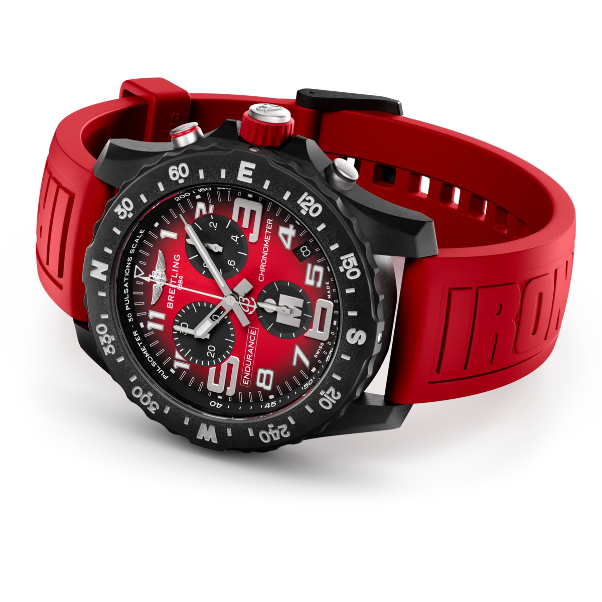 Breitling Endurance Pro 44 IRONMAN® Watch with Red Dial
