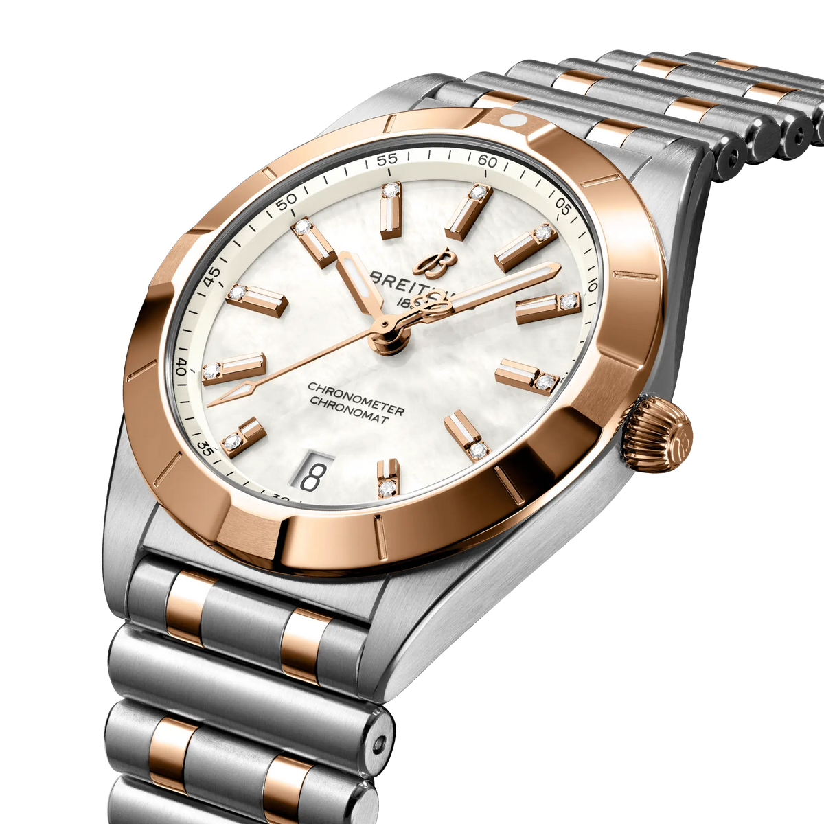 Breitling Chronomat 32 Watch with Diamonds