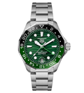 TAG Heuer Aquaracer Professional 300 GMT Watch with Green Dial