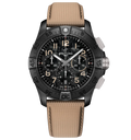 Breitling Avenger B01 Chronograph 42 Night Mission Watch with Leather Strap