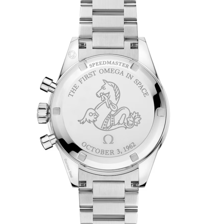 OMEGA Speedmaster First Omega in Space, 39.70mm with Stainless Steel Bracelet