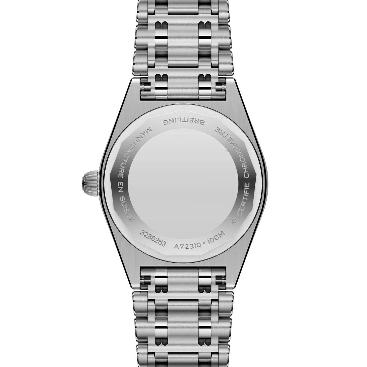 Breitling Chronomat 28 Watch with Black Mother of Pearl Dial
