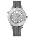 OMEGA Seamaster Diver 300m, 42mm with Gray Rubber Strap