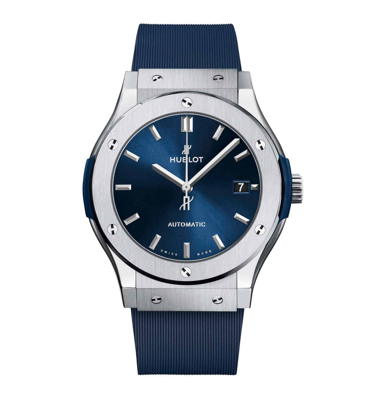 Hublot Classic Fusion Titanium Blue, 45mm with Blue Dial