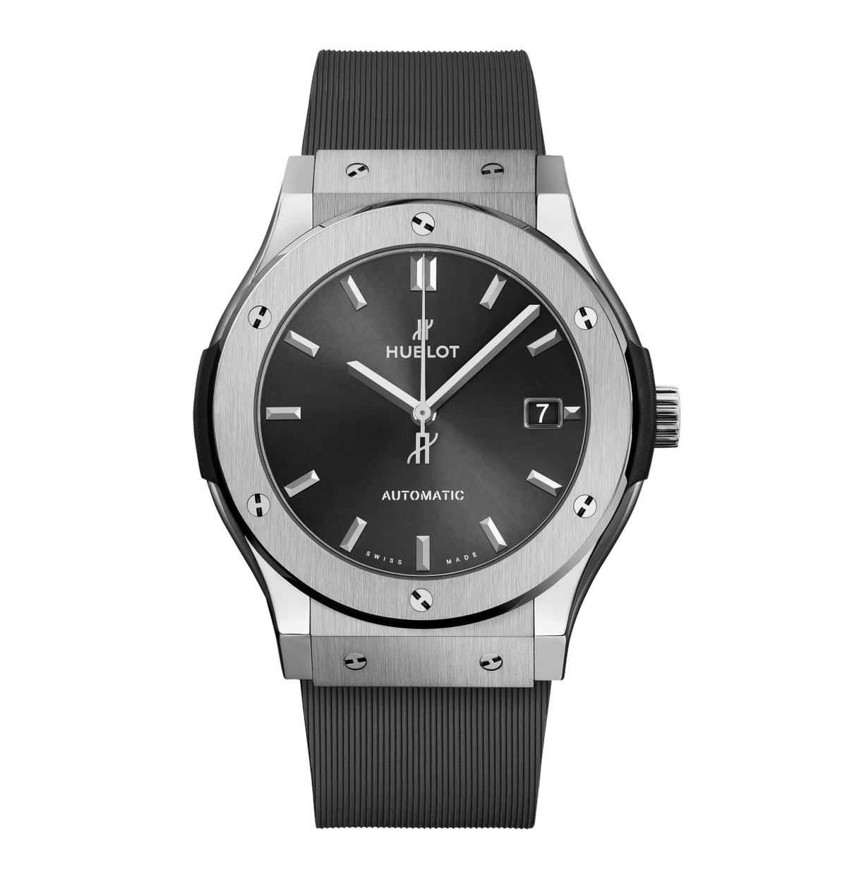 Hublot Classic Fusion Racing Grey Titanium, 45mm with Rubber Strap